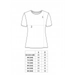 Блузка школьная футболка для девочки с ажурной вставкой Д-252 молочная